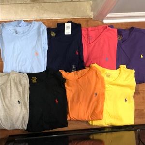 Polo Ralph Lauren 8 Pack T-shirt Bundle